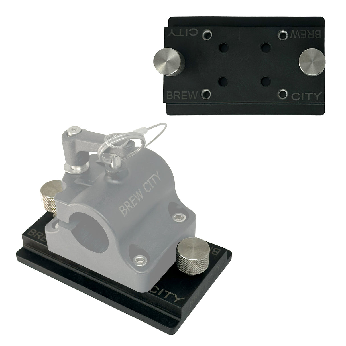 Track Insert 3" x 5.5" Track Plate - #000-1006