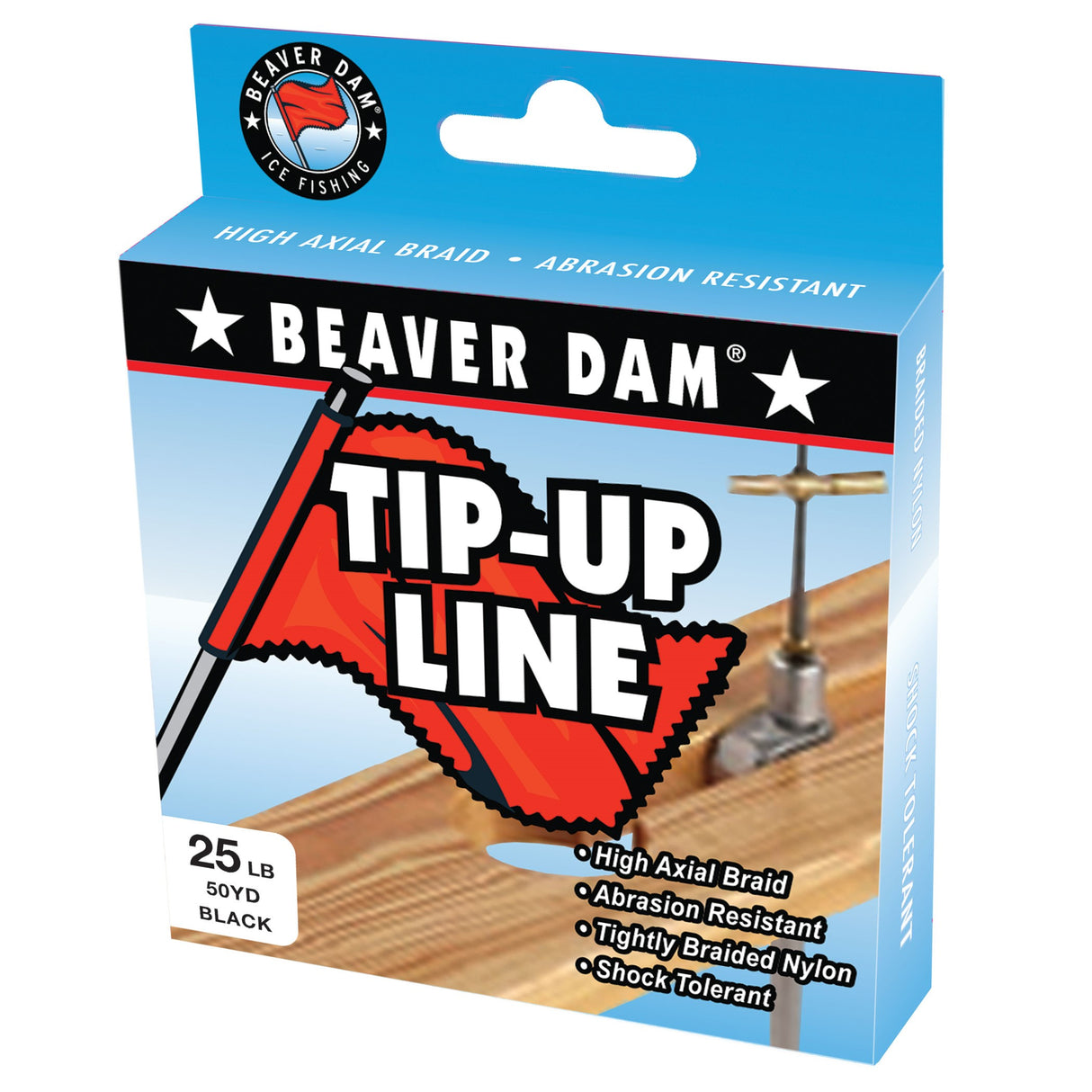 Beaver Dam Tip Up Line