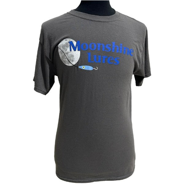 Moonshine Short Sleeve Performance T-Shirt, Grey