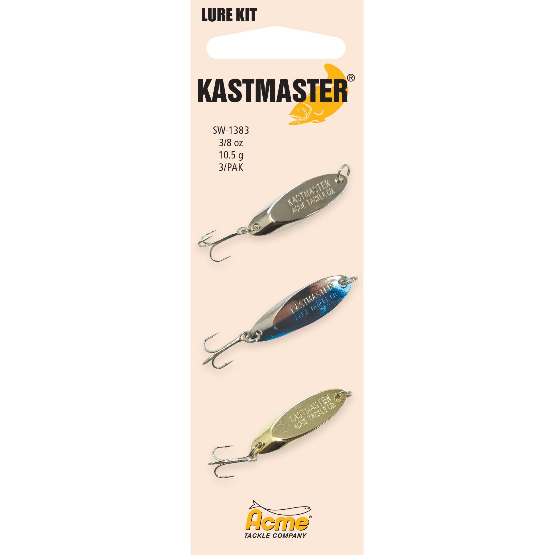 Kastmaster 3 pack 3/8 oz