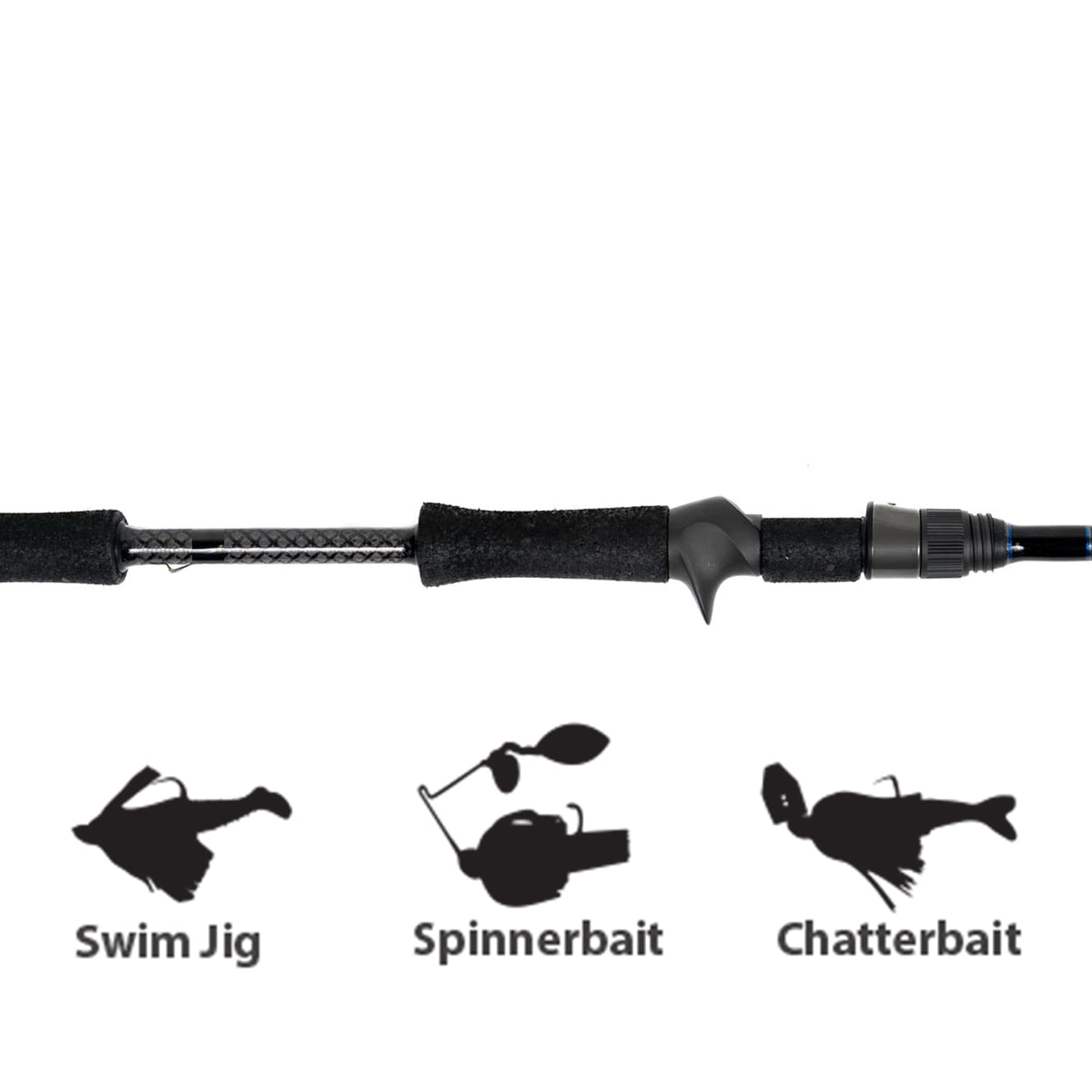 baitcaster rod for bass Elliott Casting Performance Bass Rod