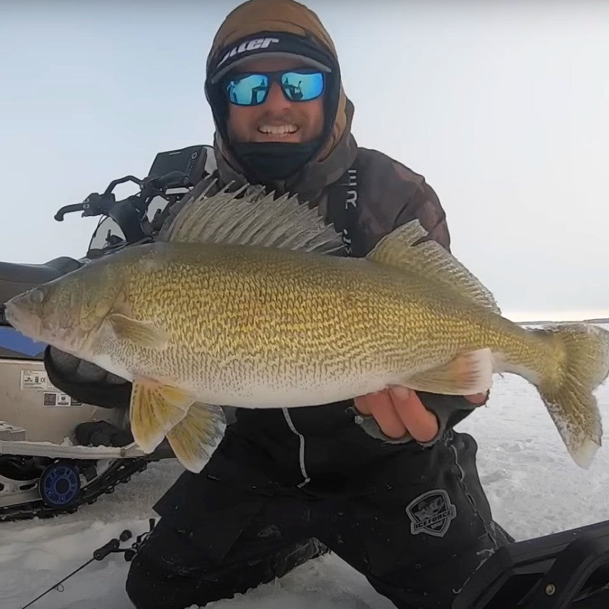 For Tom Boley, Ice Fishing is a Way of Life - Walleye Ice Fishing ...