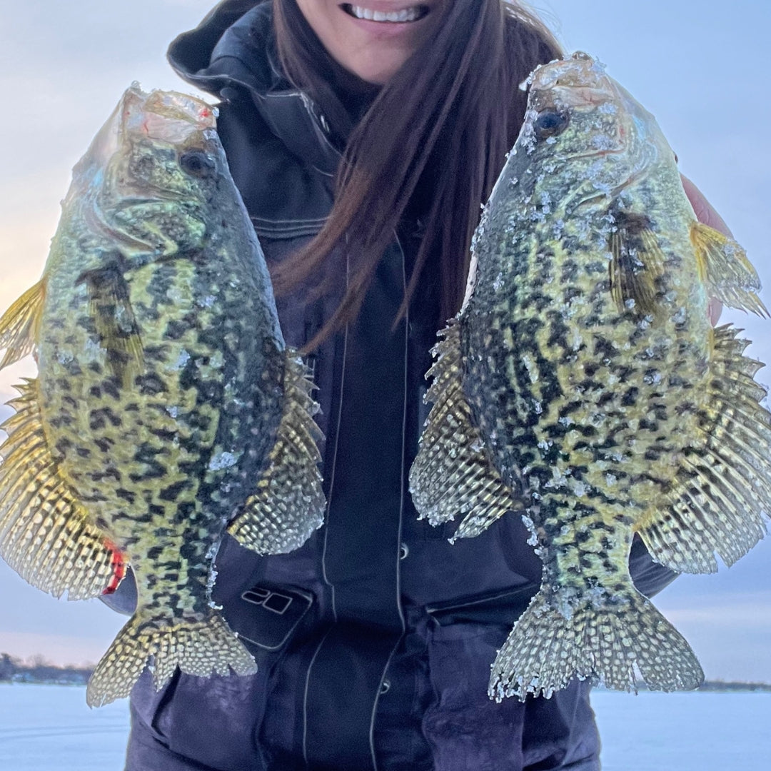 best crappie ice fishing pole Rod Portable Ice Fishing Ultralight Spinning Ice Fishing Rod Jigging Pole Winter Ice Fishing Gear for Trout Bluegill Panfish Walleye : Sports & Outdoors Best Crappie Spoons - In-Fisherman