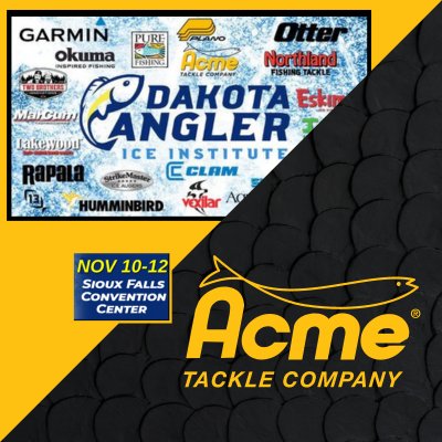 Acme TACKLE COMPANY at the Dakota Angler Ice Institute