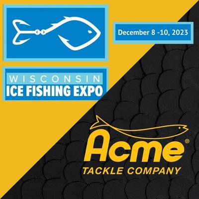 Acme TACKLE COMPANY at the Wisconsin Ice Fishing Expo