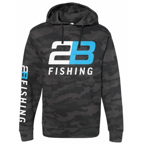 2B FISHING Camo Hoodie Sweatshirt Clothing Hoodie Apparel