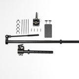 60in Pole, Tilt Handle, Base & 3x5.5 Track Insert - #360-1186