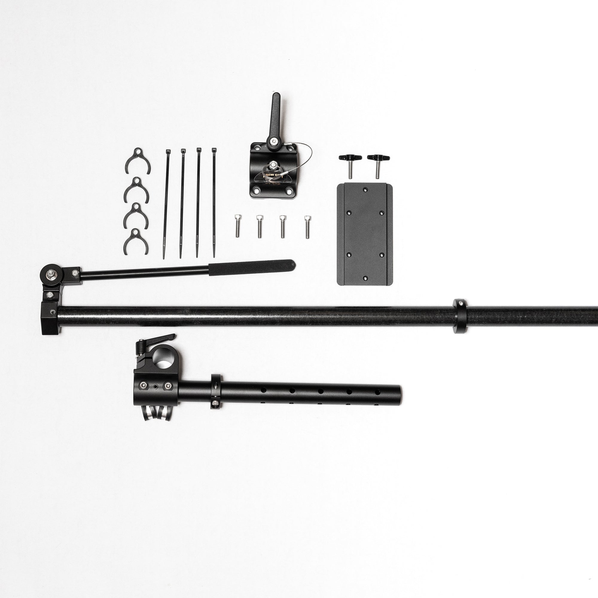 60in Pole, Tilt Handle, Base & 3x5.5 Track Insert