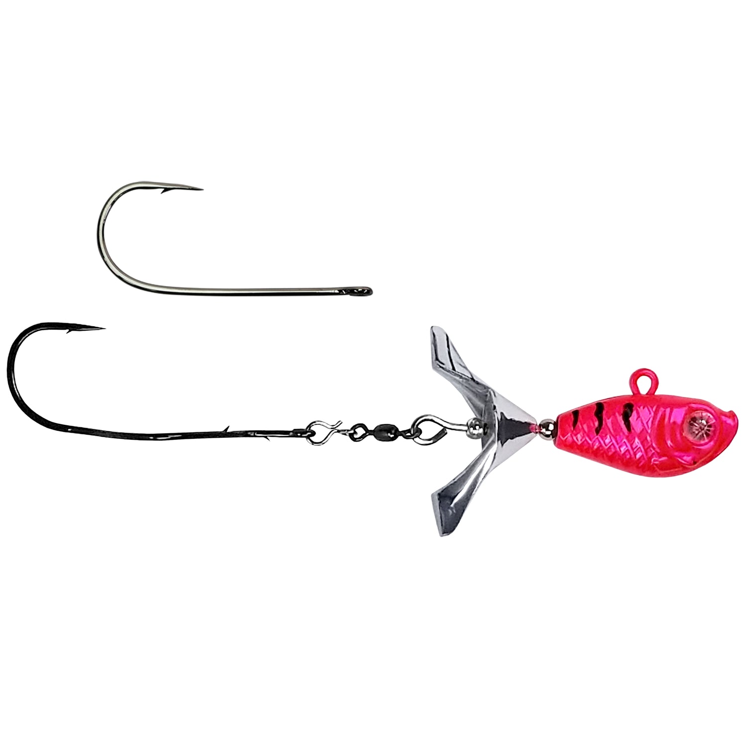 Kalin's Google Eye Tungsten Search Bait, Purple Ghost, 1/4oz Kalin's Google Eye Tungsten Search Bait, Purple Ghost, 1/4oz