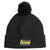 Acme Pom Beanie Cap With Patch