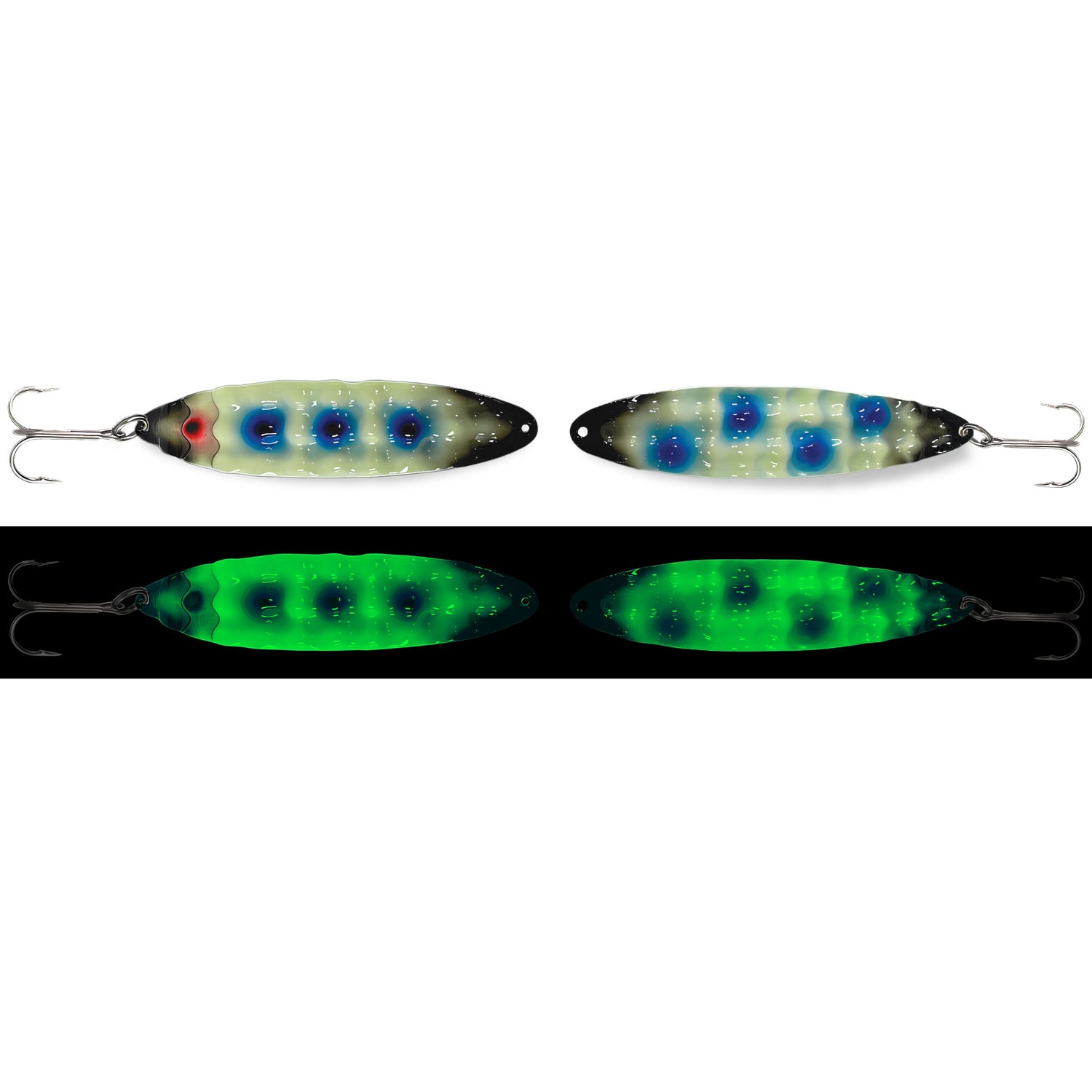 cricket double spoon fishing lure Moonshine Lures Two-Faced Shiver Dakota Angler Saltwater Jigs Fishing Lures Spoon