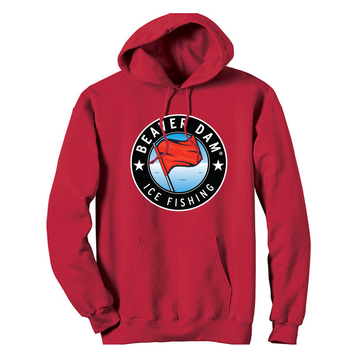 Beaver Dam Red Heavyweight Hoodie – Acme Tackle Company