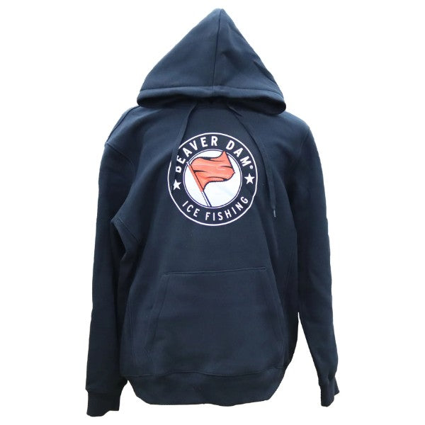 Beaver Dam Black Heavyweight Pullover Hooded Sweatshirt