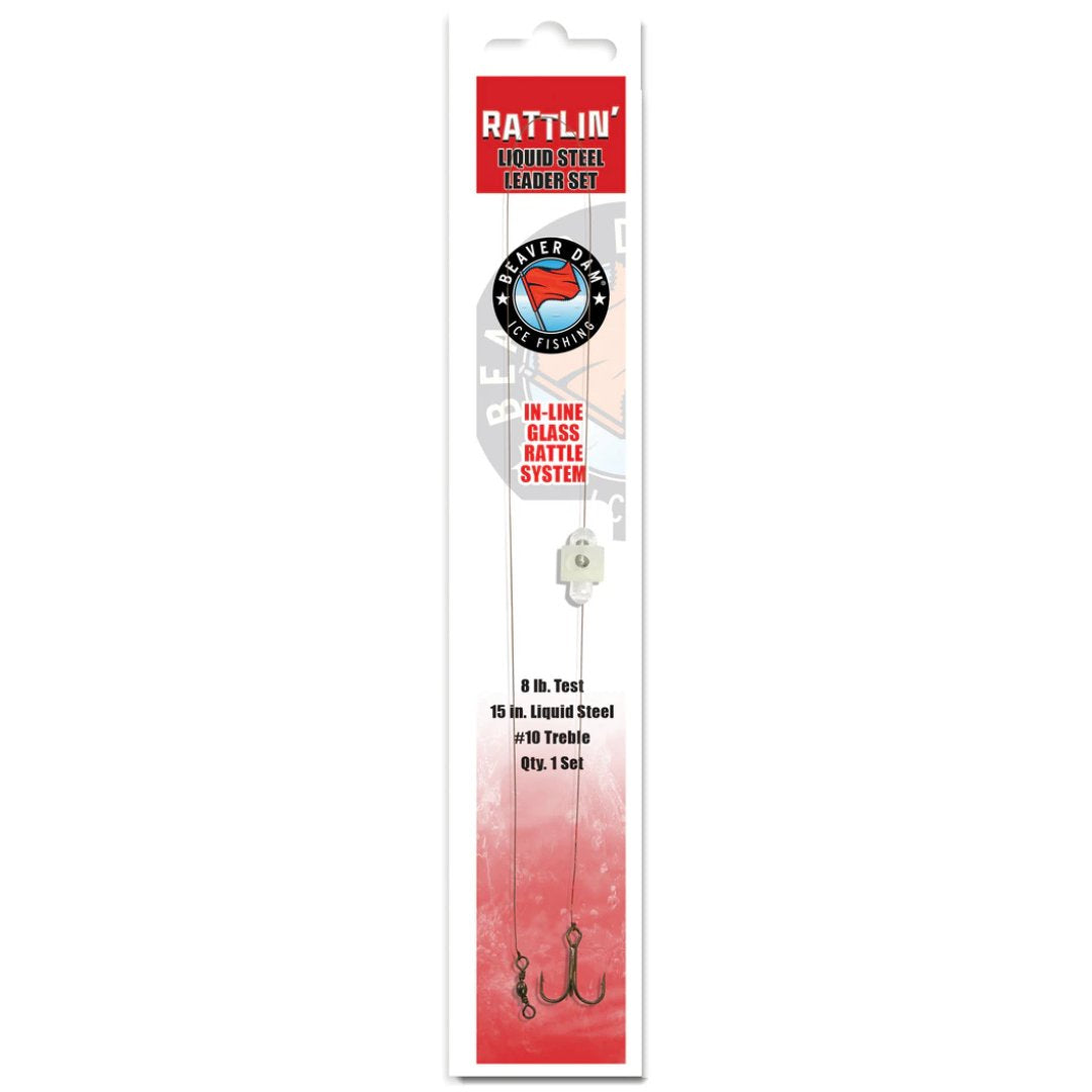 Beaver Dam Rattlin Liquid Steel Ice Leaders Acme Tackle Company