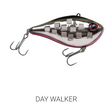 reef runner flash shad in the color day walker on white background
