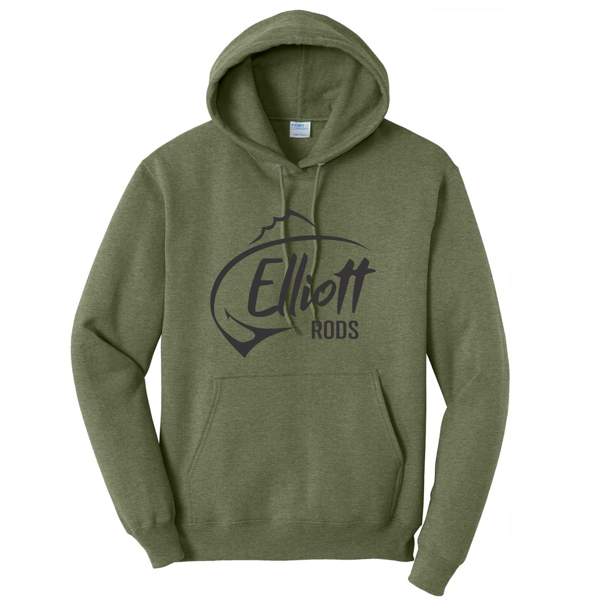 Elliott Rods Green/Black Hoodie