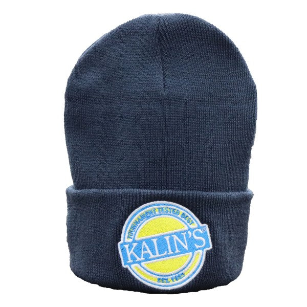 Kalin's Navy Fleece Lined Knit Cap