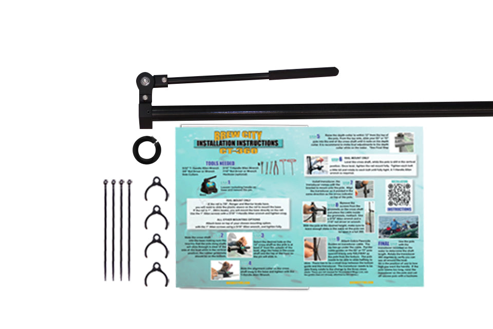 72in Pole Assembly w/18in Tilt Handle