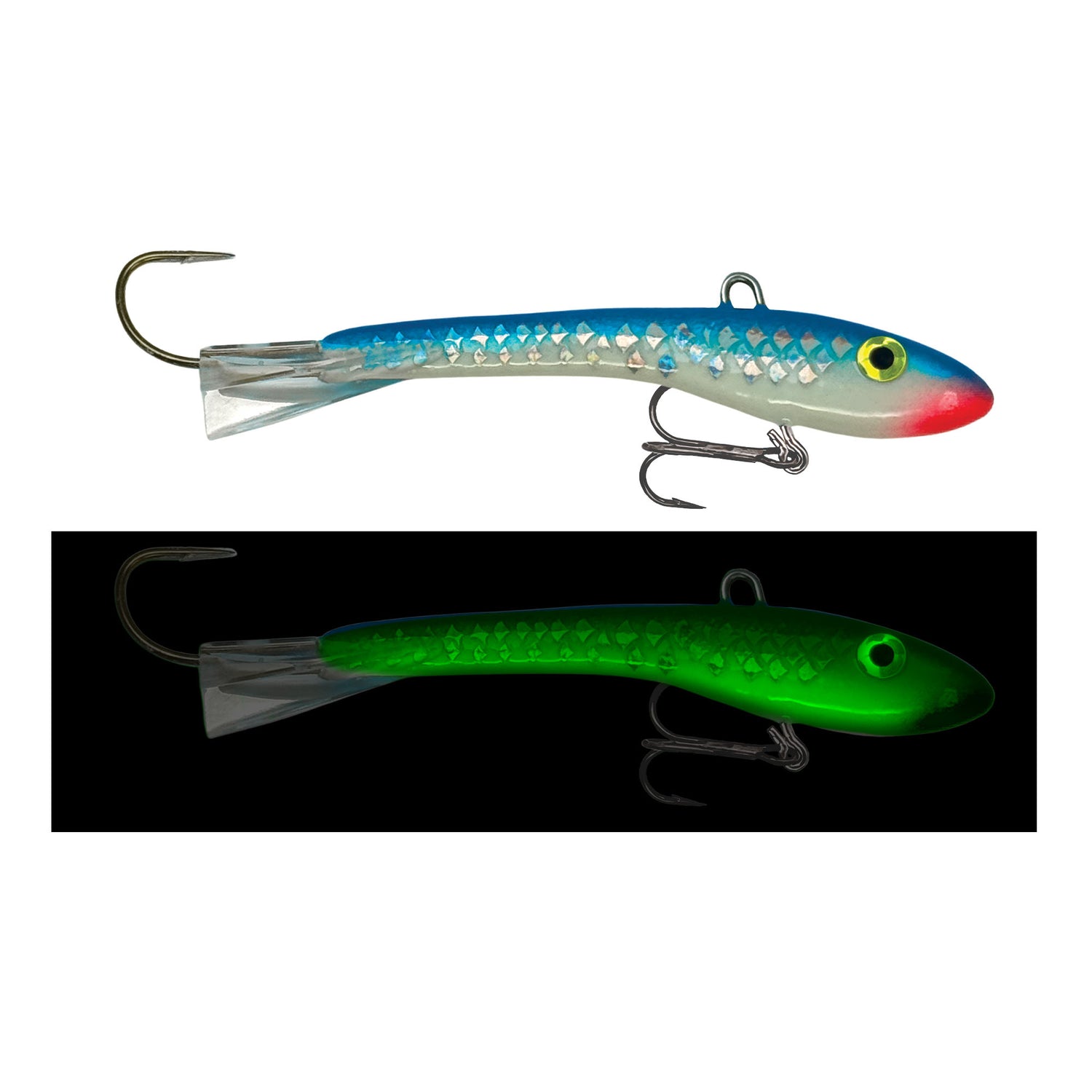 eminnow fishing lure Moonshine Rattling Shiver Minnow #3 / Craw Scale