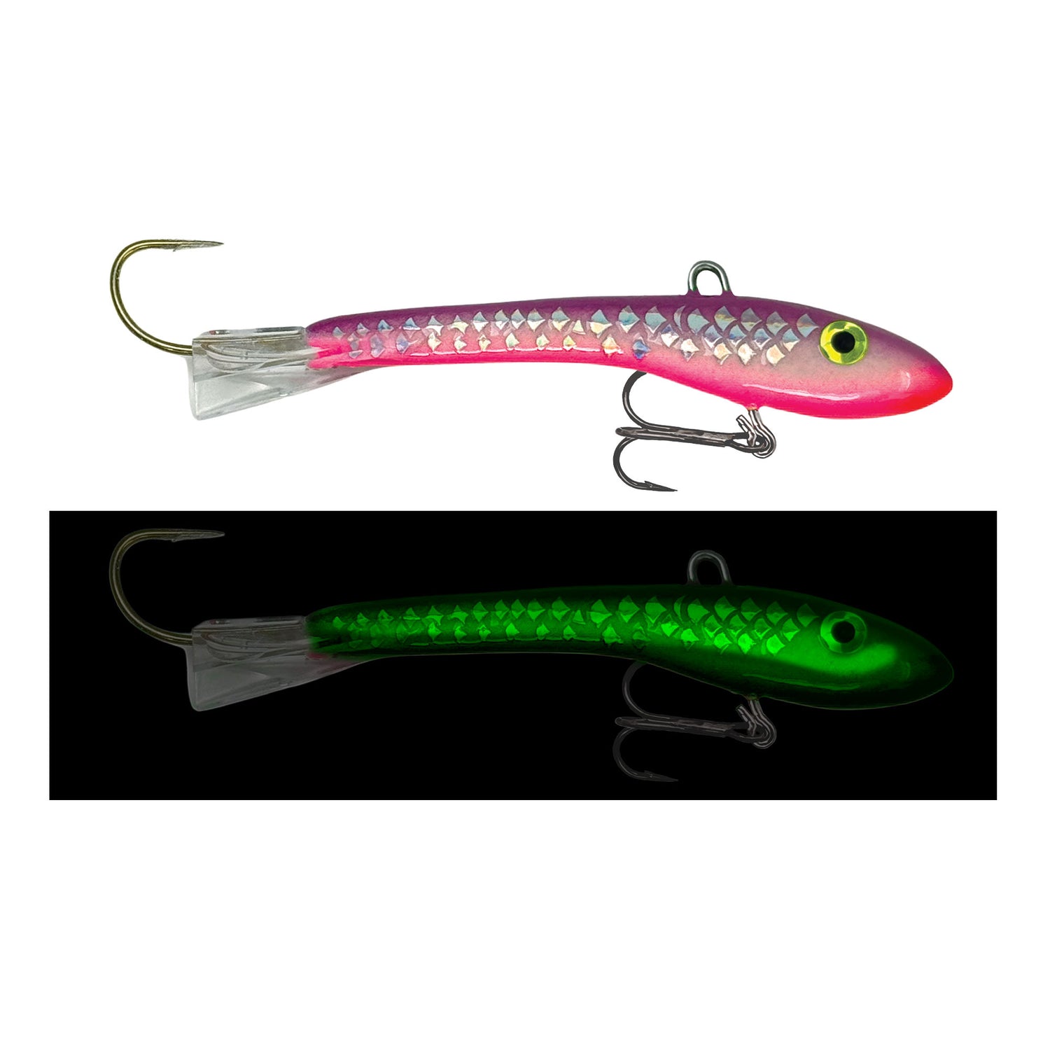 e minnow fishing lure Moonshine Rattling Shiver Minnow #3 / Craw Scale