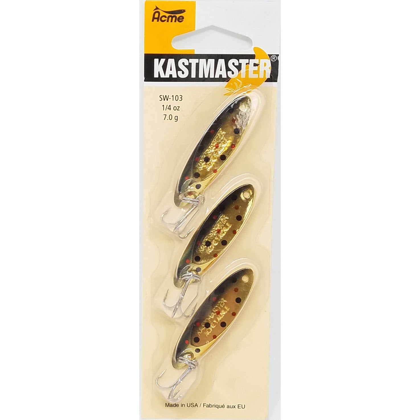 Acme Tackle - Kastmaster 3-Pak 1/8 Oz - Acme Tackle Company