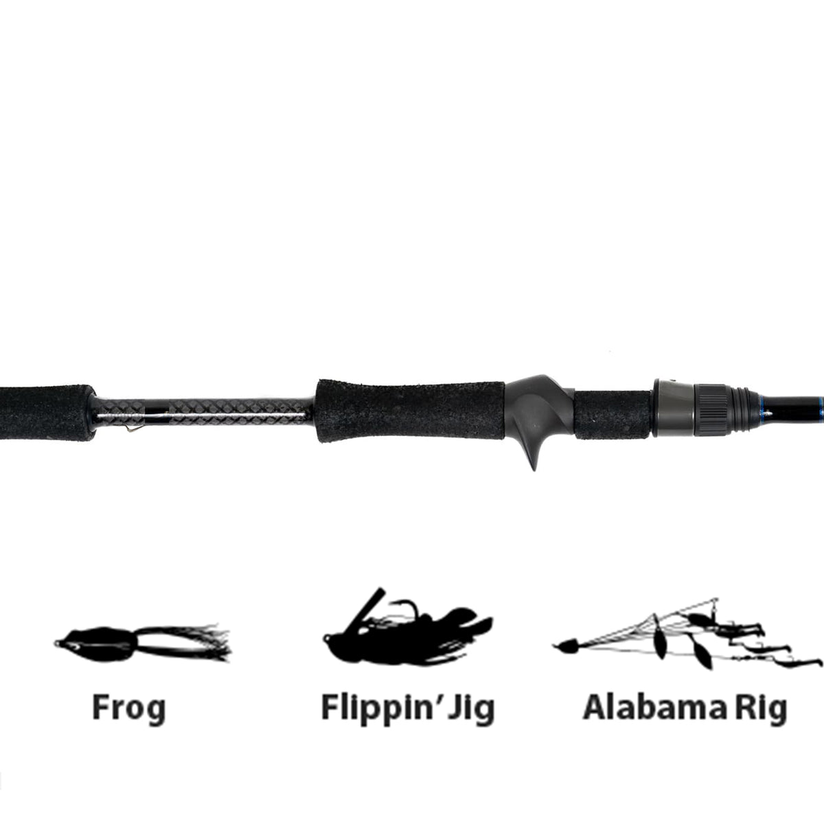 Elliot Rod Elliott Rods | EPB-C78H-F | Performance Bass Casting Rod – Acme Tackle ...