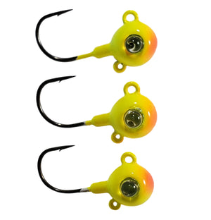 Rattlin' Google Eye Live Bait Jigs (3 Pack)