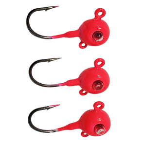 Rattlin' Google Eye Live Bait Jigs (3 Pack)