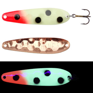Moonshine Walleye Copper Spoon
