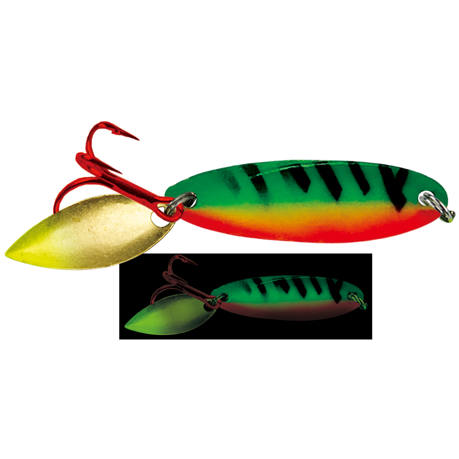 Acme Kastmaster Moonshine Glow – 1/8 oz 1/8oz / Firetiger Acme Kastmaster Moonshine Glow – 1/8 oz 1/8oz / Firetiger
