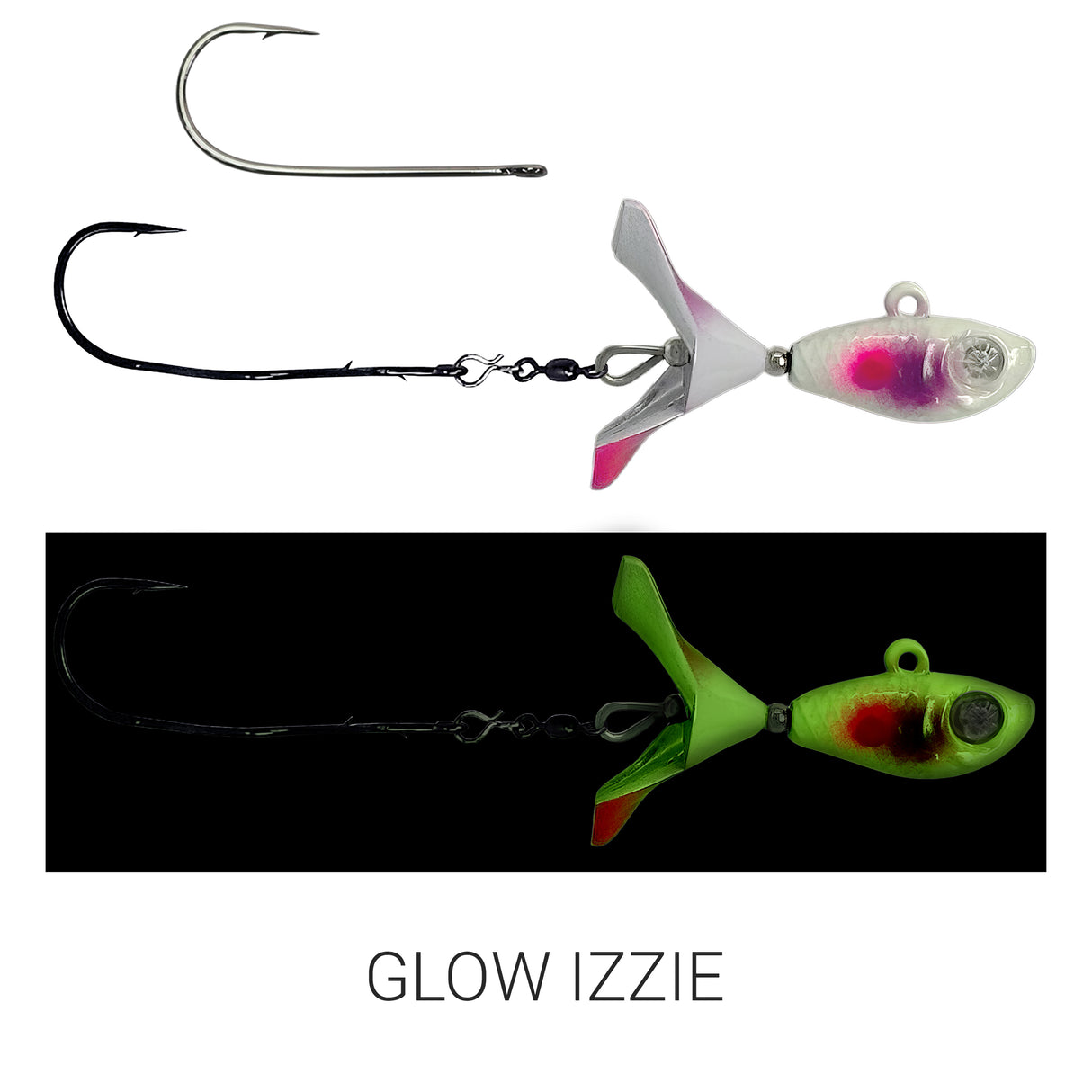 Kalin's Google Eye Tungsten Search Bait in Moonshine Glow