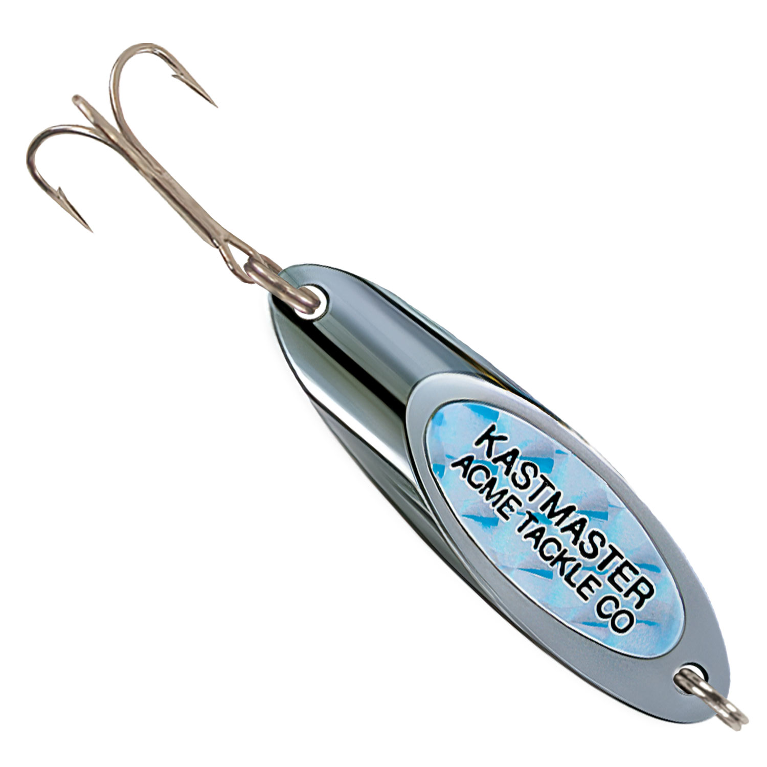 Acme SW101 Cucchiaio Kastmaster Chrome Da 1/4 Oz Con Codino Bianco Acme SW101 Cucchiaio Kastmaster Chrome Da 1/4 Oz Con Codino Bianco