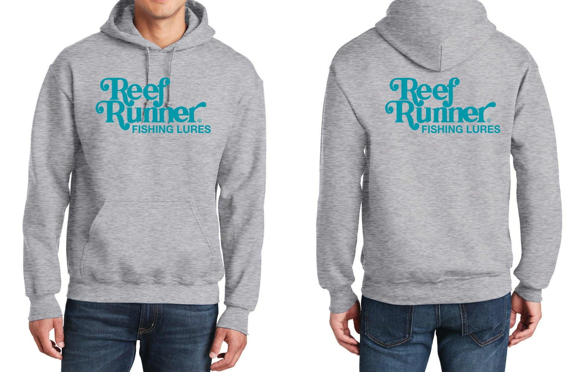 Reef Runner Grey Hooded Sweatshirt