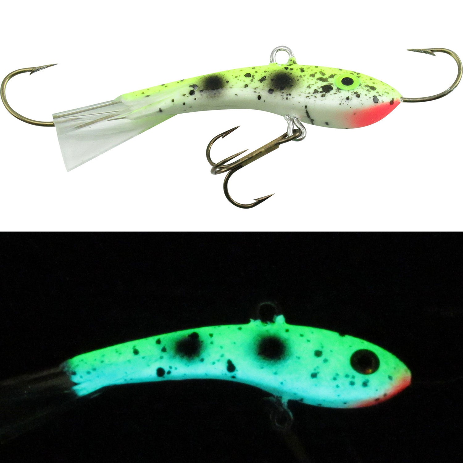 bottom fishing lure 247 Lures Mini Sea Special Flat-Bottom Popper Surfland Bait and Tackle arctic bird Bottom Lures - Three Way