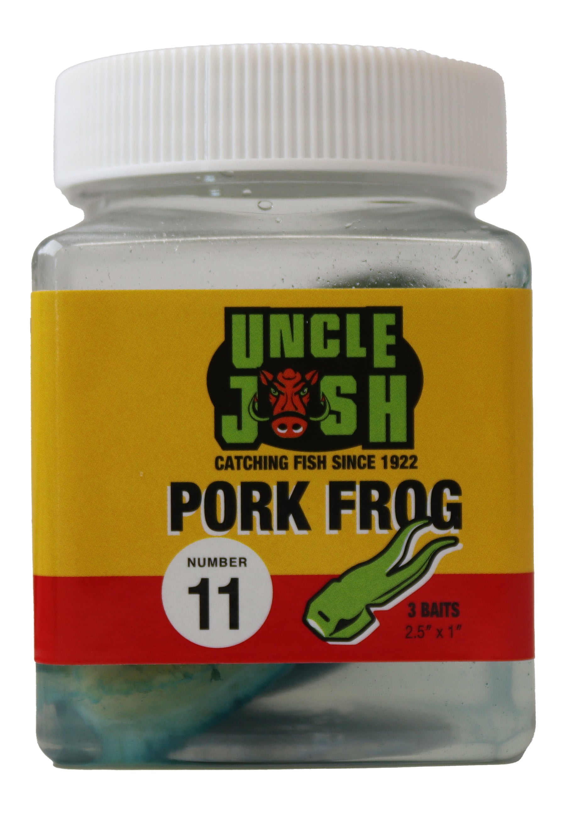 Uncle Josh #11 Pork Frog, Black