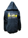 Acme Black Heavyweight Pullover Hooded Sweatshirt