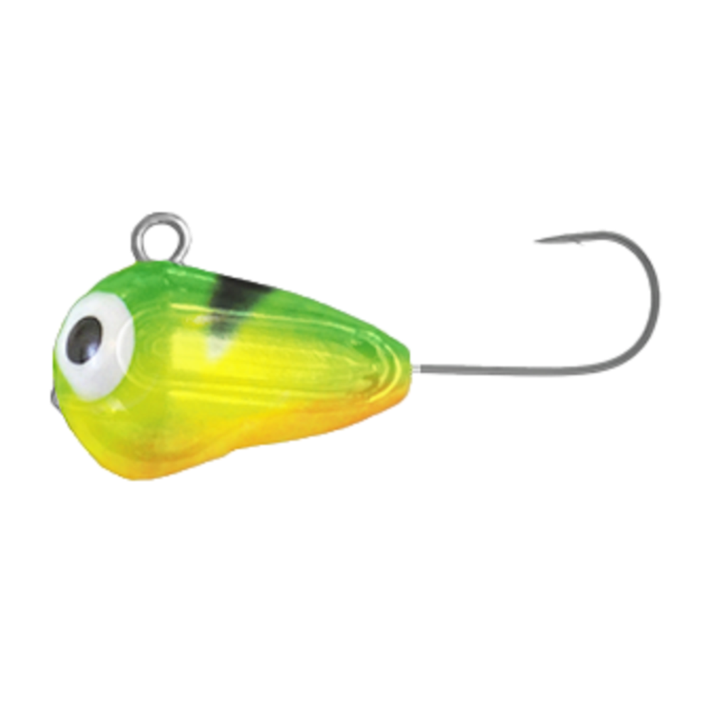Acme Tackle Tungsten Slider Jig - Size 3 - Bubble Green