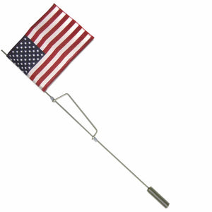 Tip-Up Replacement Flags And Rod Assembly