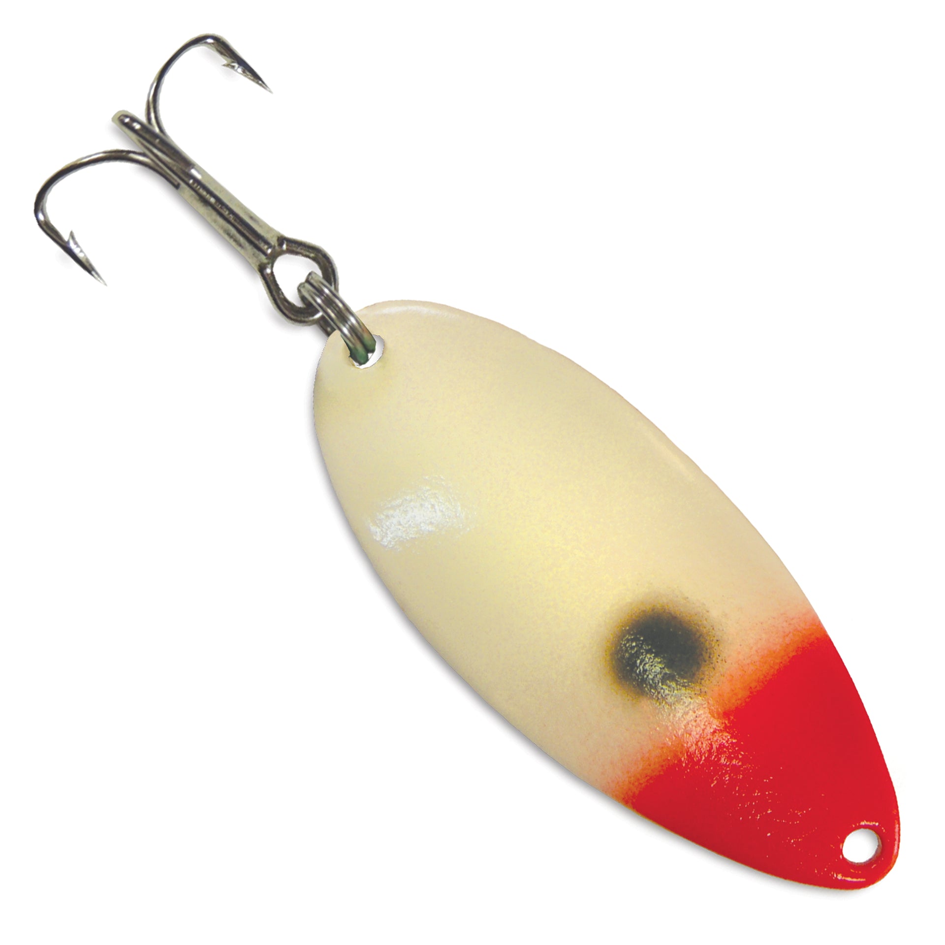 Acme Little Cleo Spoon Super Glow Green Digger; 1/3 oz