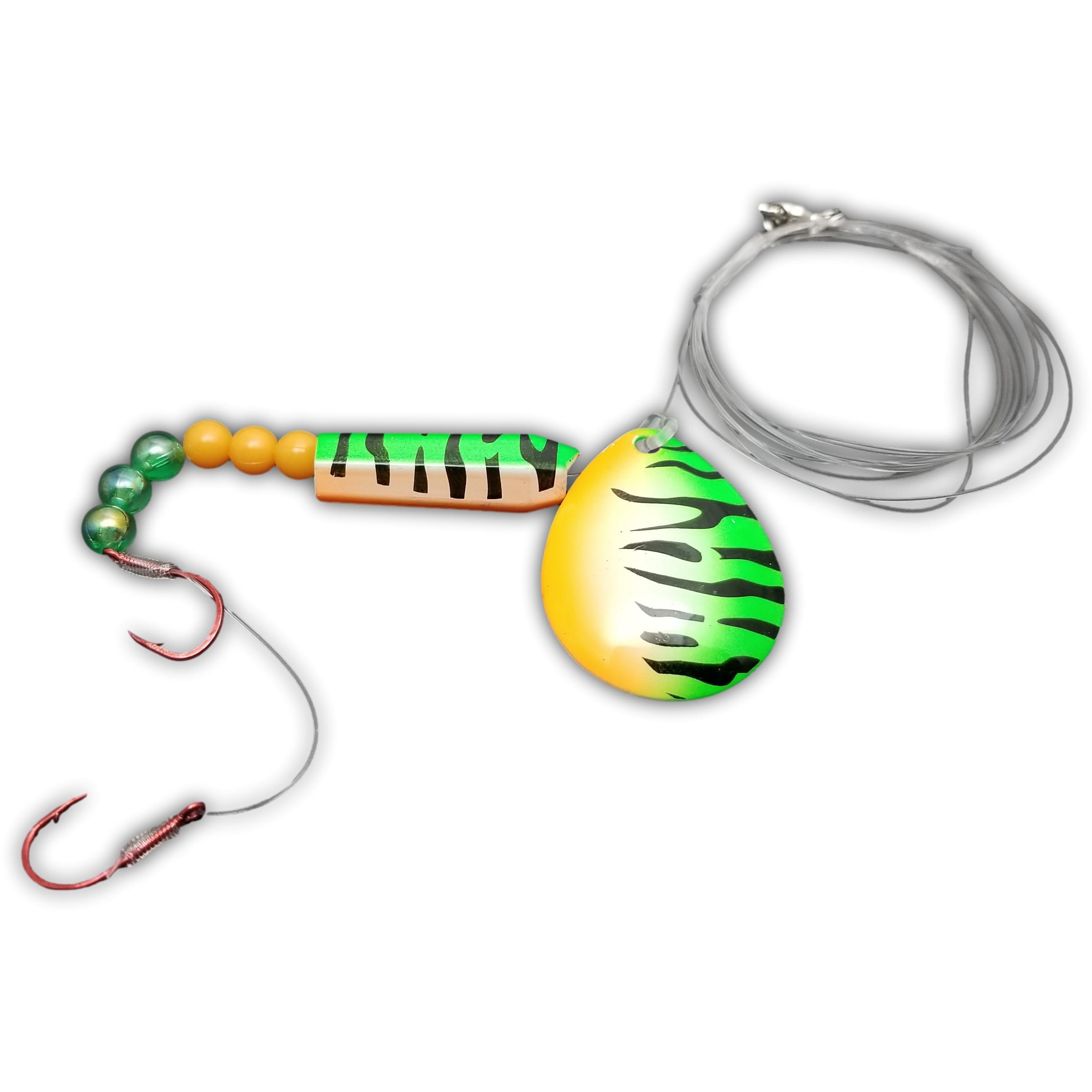 Acme Rattlin' Walleye Spinner Rig, Firetiger / Size 5