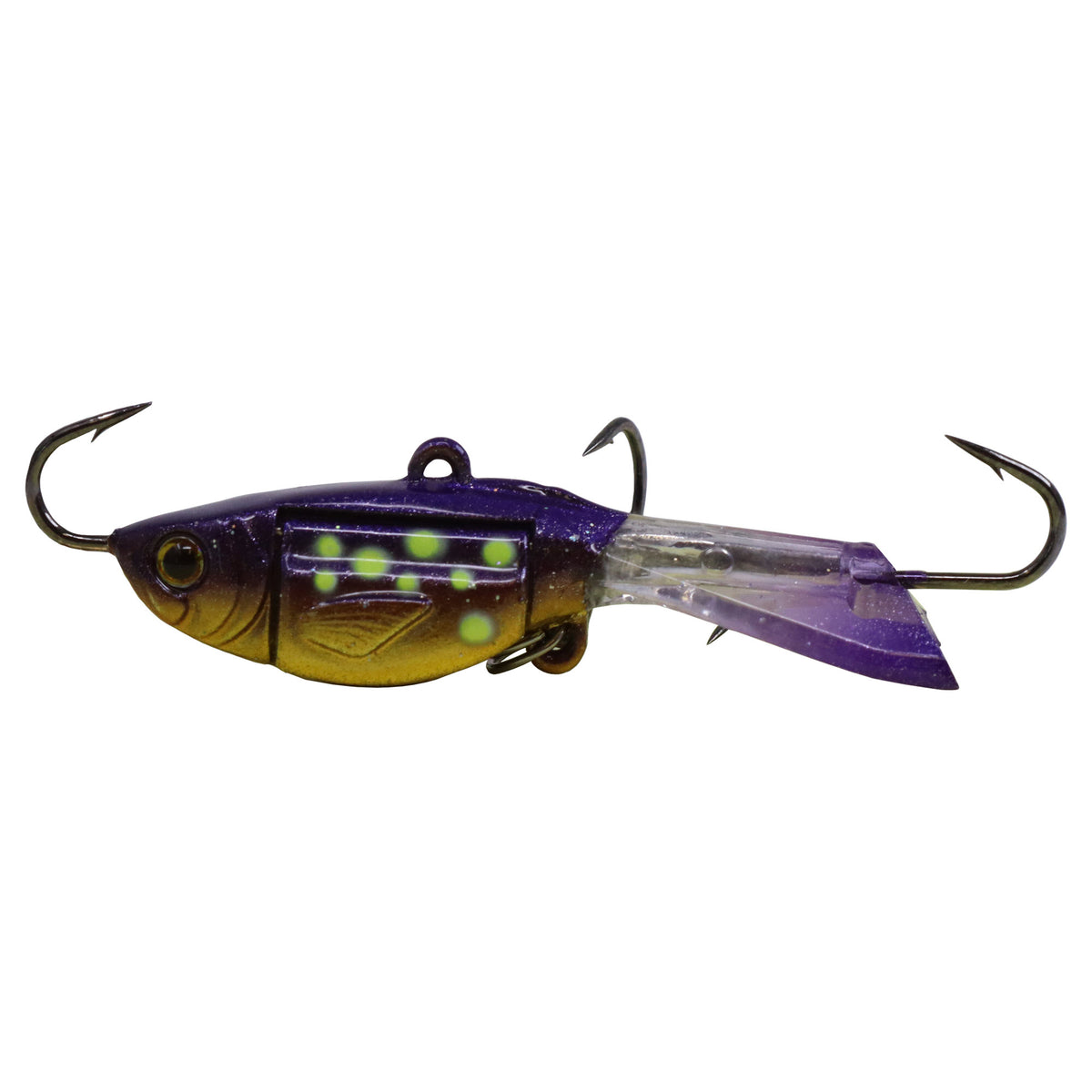 Acme Tackle Company Hyper-Rattle Hard 2.5 Jig Bait HR6 UV Glow CHOOSE YOUR  COLOR!