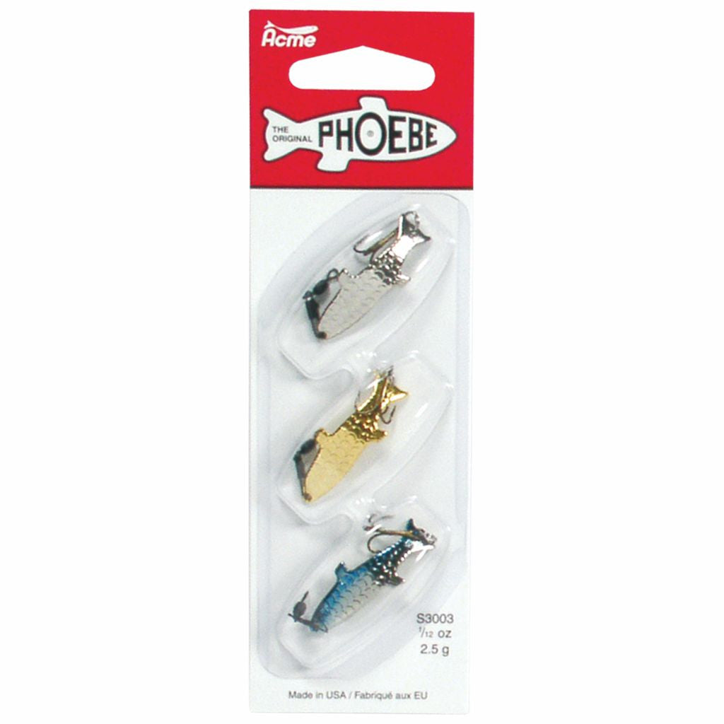 Acme 1/12 oz. Phoebe 3-Lure Pack