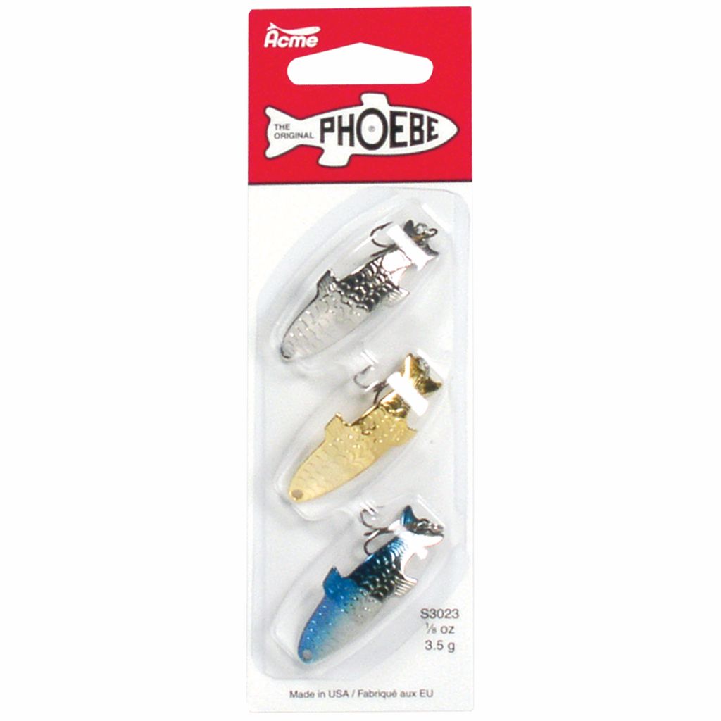  Acme Tackle Phoebe 1/4Oz Gold : Fishing Lure Kits : Sports &  Outdoors