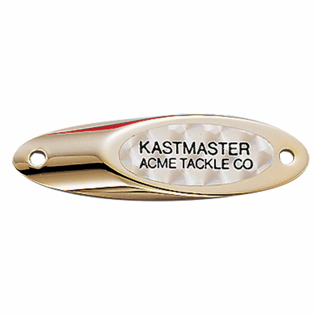 Acme Kastmaster Gold/Gold Prism; 1/12 oz.