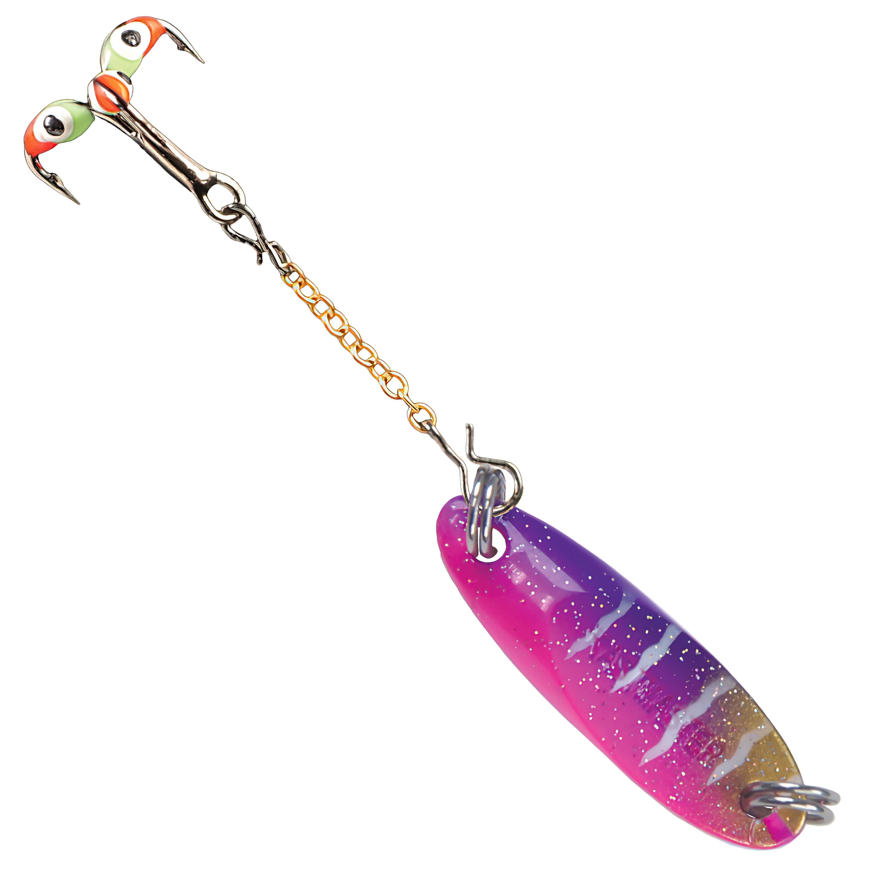 Acme Kastmaster D-Chain Jigging Spoon - Glow Da Shiz - 1/24 oz.