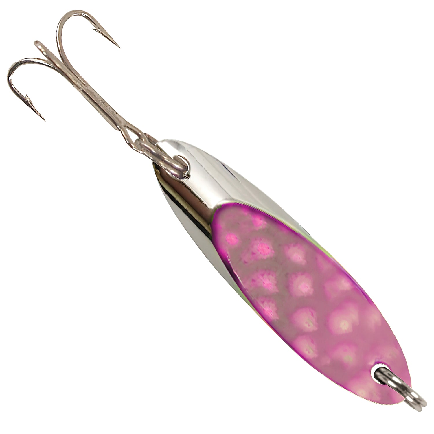 abstract fishing lures rome ga Acme Kastmaster Rattlemaster Foil Crush Glow Series 1/24oz / Pink Crush Glow