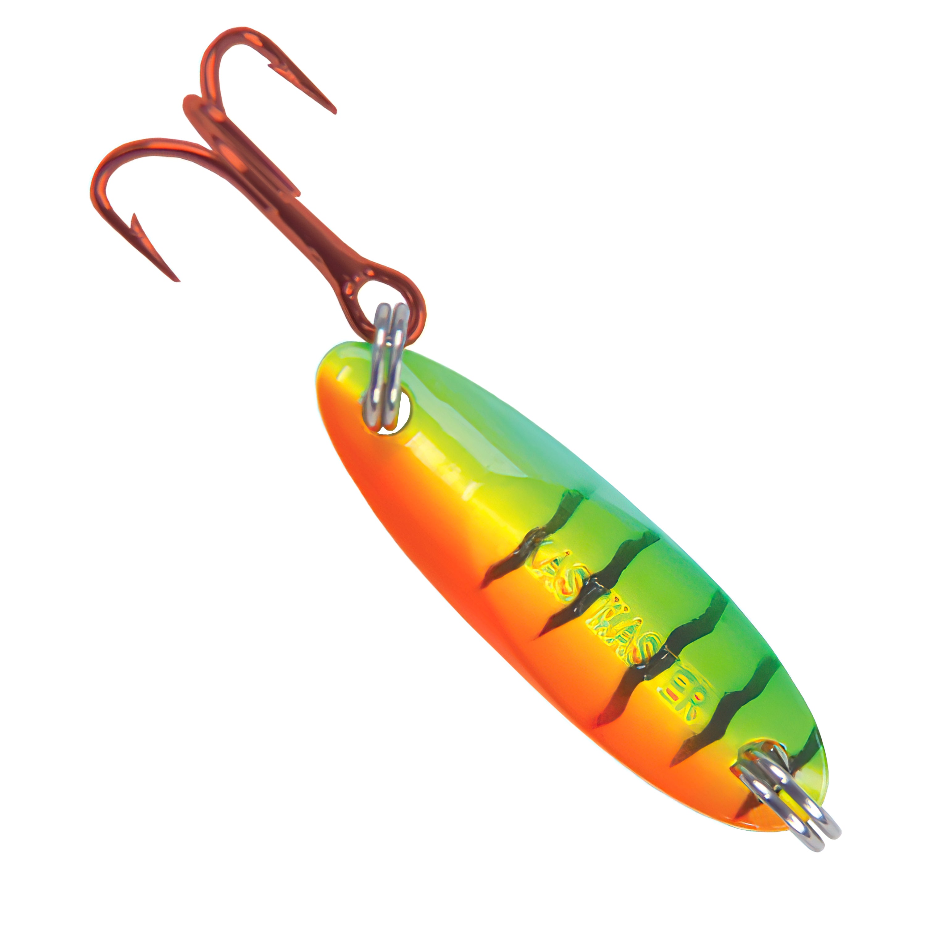Acme Tackle / Kastmaster Rattle Glow Ice Fishing Spoon - Glow