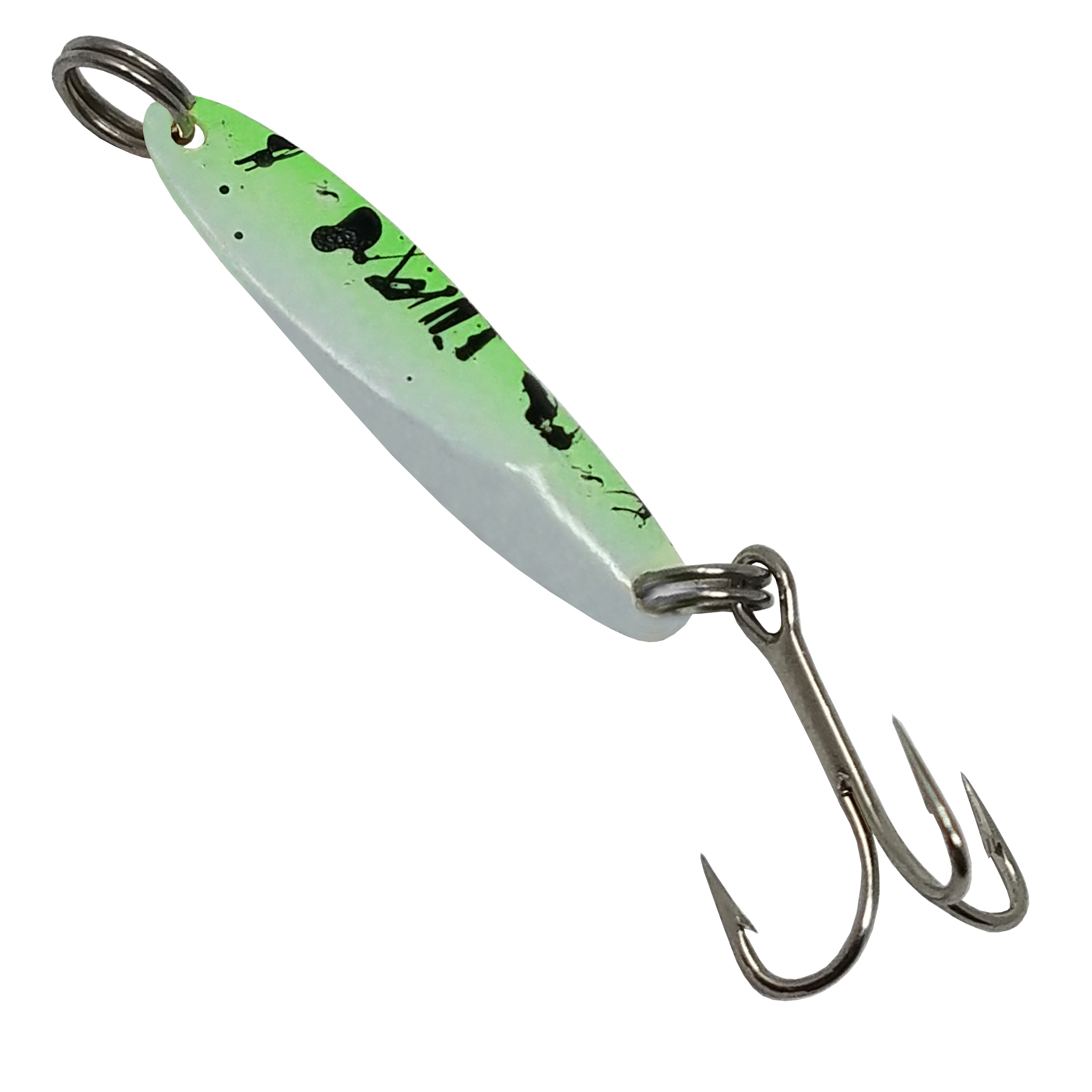 acme Kastmaster Lure with Bucktail Teaser and Single Hook