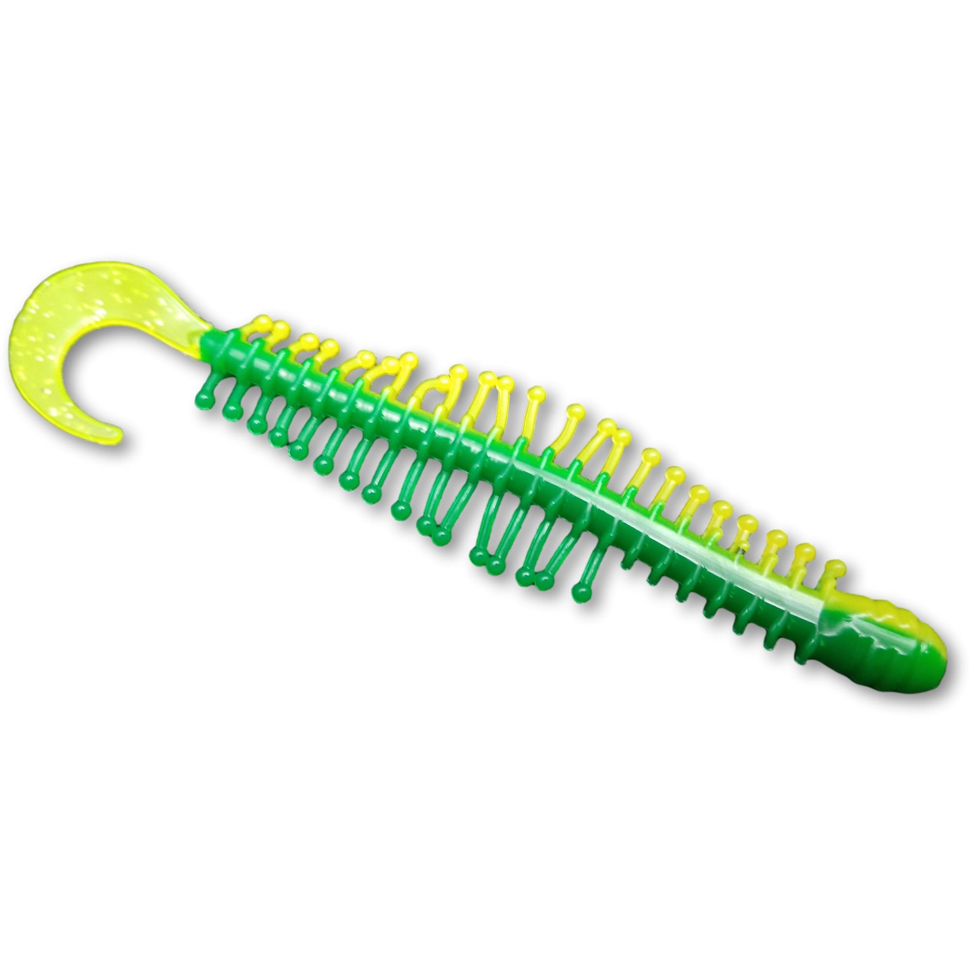 Kalin's 4TW-533 4 Tickle Worm - Chartreuse Hologram